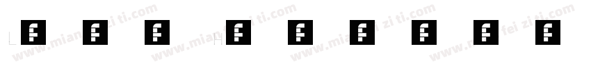 Line Horizontal字体转换